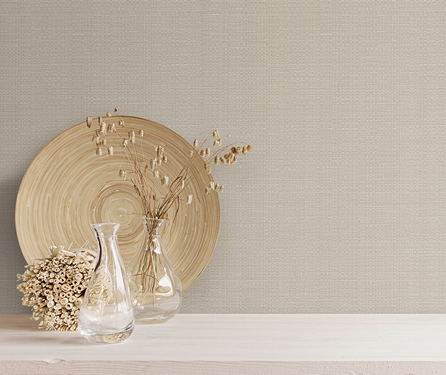 York Wallcoverings Signature Textures Resource Library Bali Basketweave Beige Wallpaper Modern Weaves Beiges   - SI24920