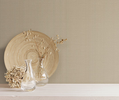 York Wallcoverings Signature Textures Resource Library Bali Basketweave Straw Wallpaper Modern Weaves Browns   - SI24921