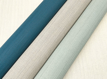 York Wallcoverings Signature Textures Resource Library Dutch Braid Sage Wallpaper Transitional Textures Blues   - SI24932