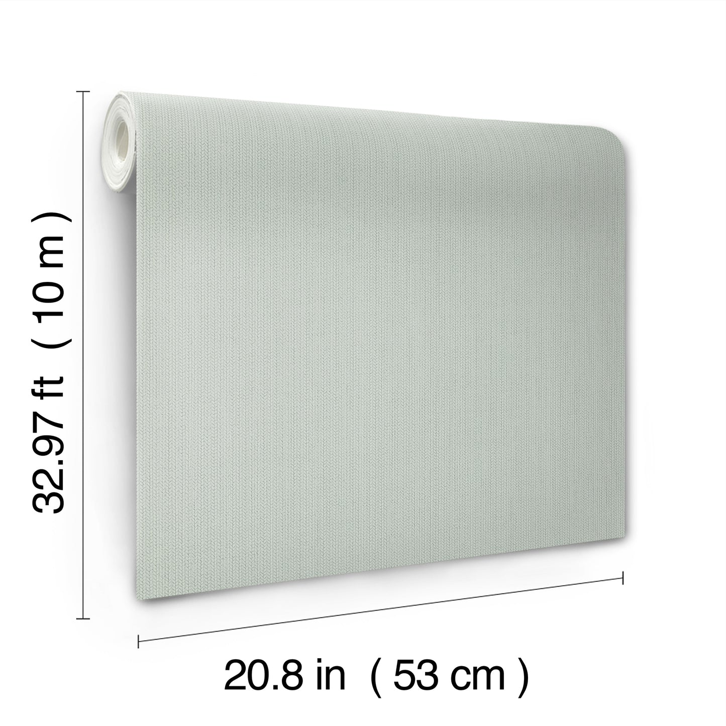 York Wallcoverings Signature Textures Resource Library Dutch Braid Sage Wallpaper Transitional Textures Blues   - SI24932