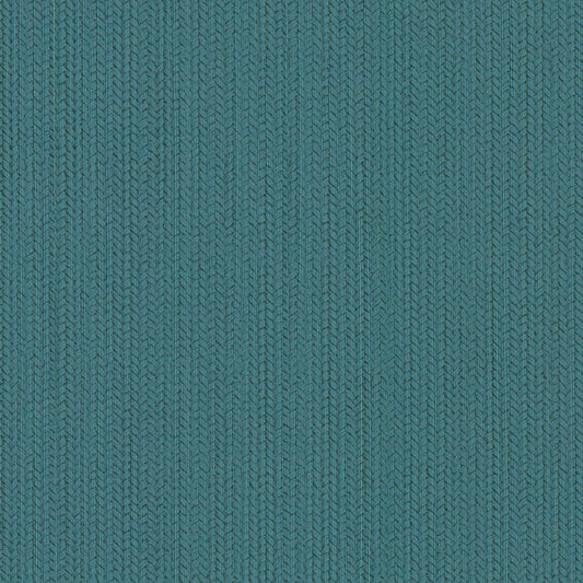 York Wallcoverings Signature Textures Resource Library Dutch Braid Teal Wallpaper Transitional Textures Blues   - SI24934