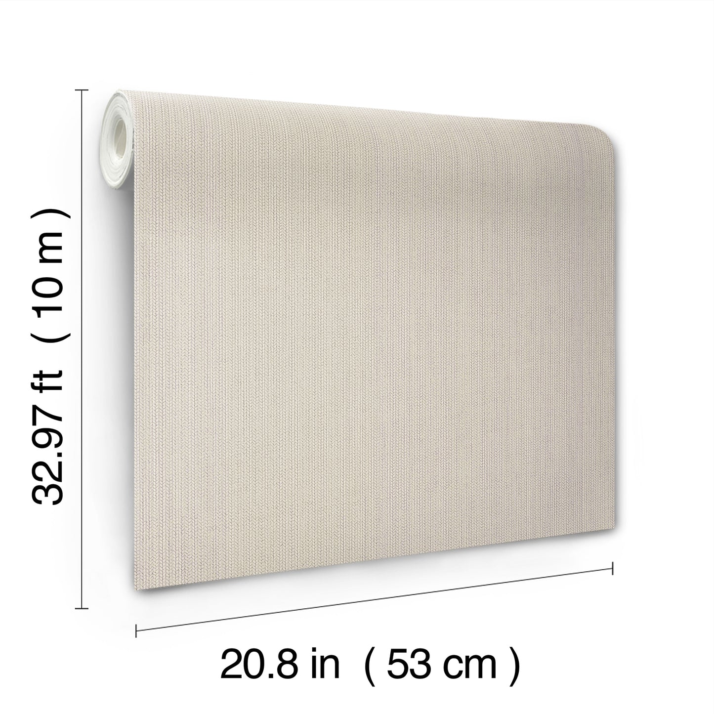 York Wallcoverings Signature Textures Resource Library Dutch Braid Taupe Wallpaper Transitional Textures Beiges   - SI24935