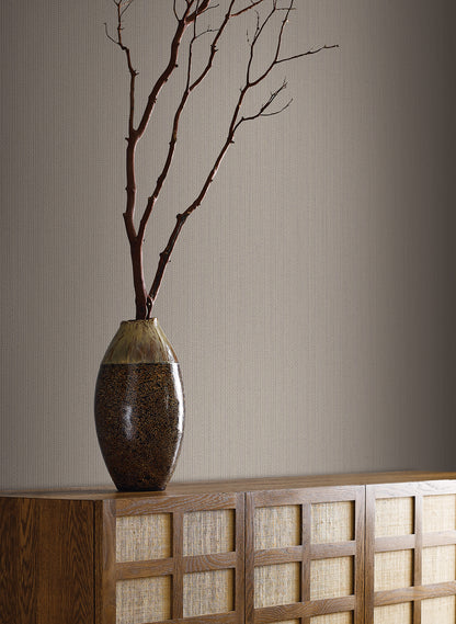 York Wallcoverings Signature Textures Resource Library Dutch Braid Taupe Wallpaper Transitional Textures Beiges   - SI24935