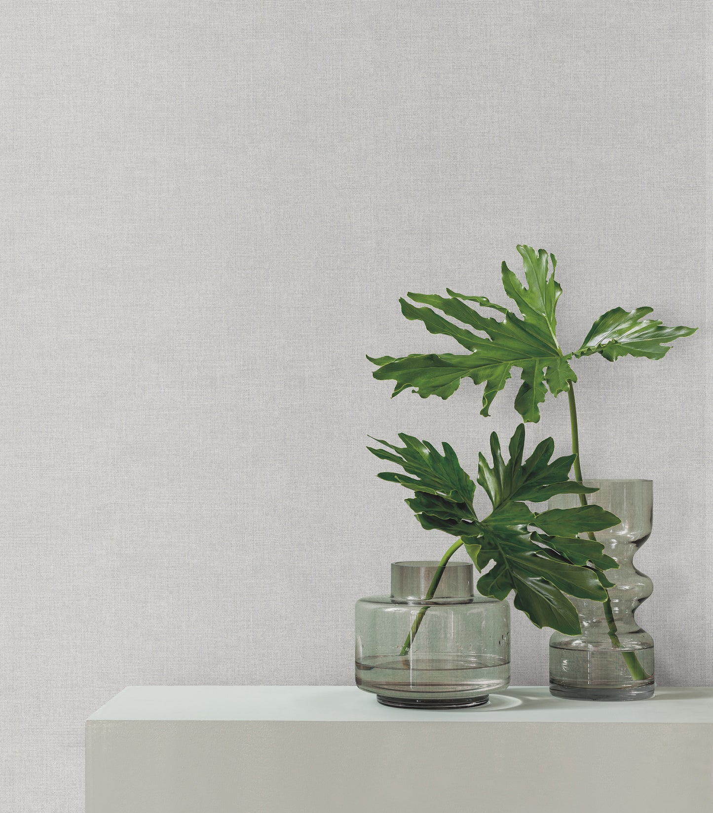 York Wallcoverings Signature Textures Resource Library Su Tela Fog Wallpaper Modern Textures Greys   - SI24953