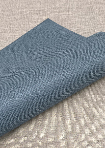 York Wallcoverings Signature Textures Resource Library Su Tela Royal Blue Wallpaper Modern Textures Blues   - SI24954