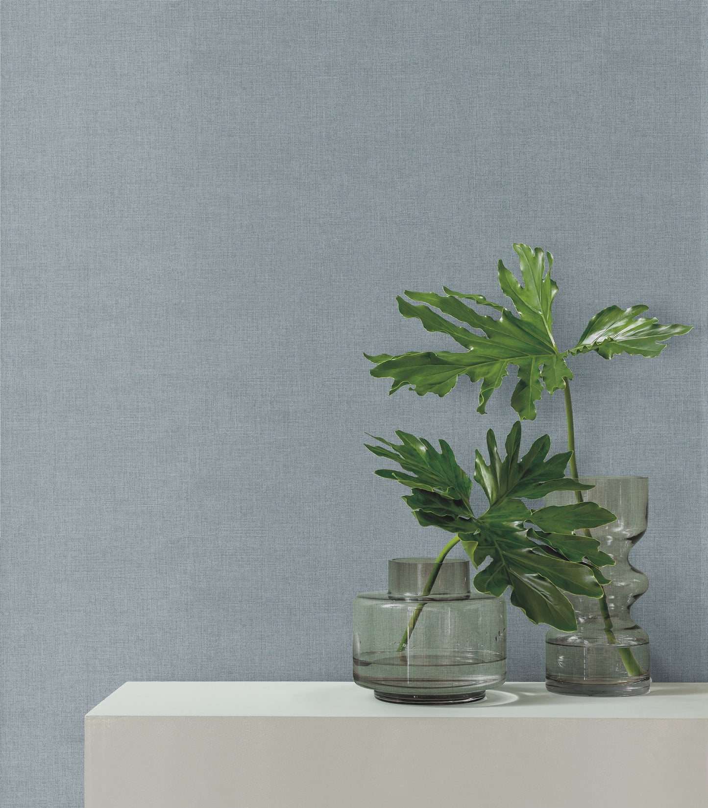 York Wallcoverings Signature Textures Resource Library Su Tela Royal Blue Wallpaper Modern Textures Blues   - SI24954