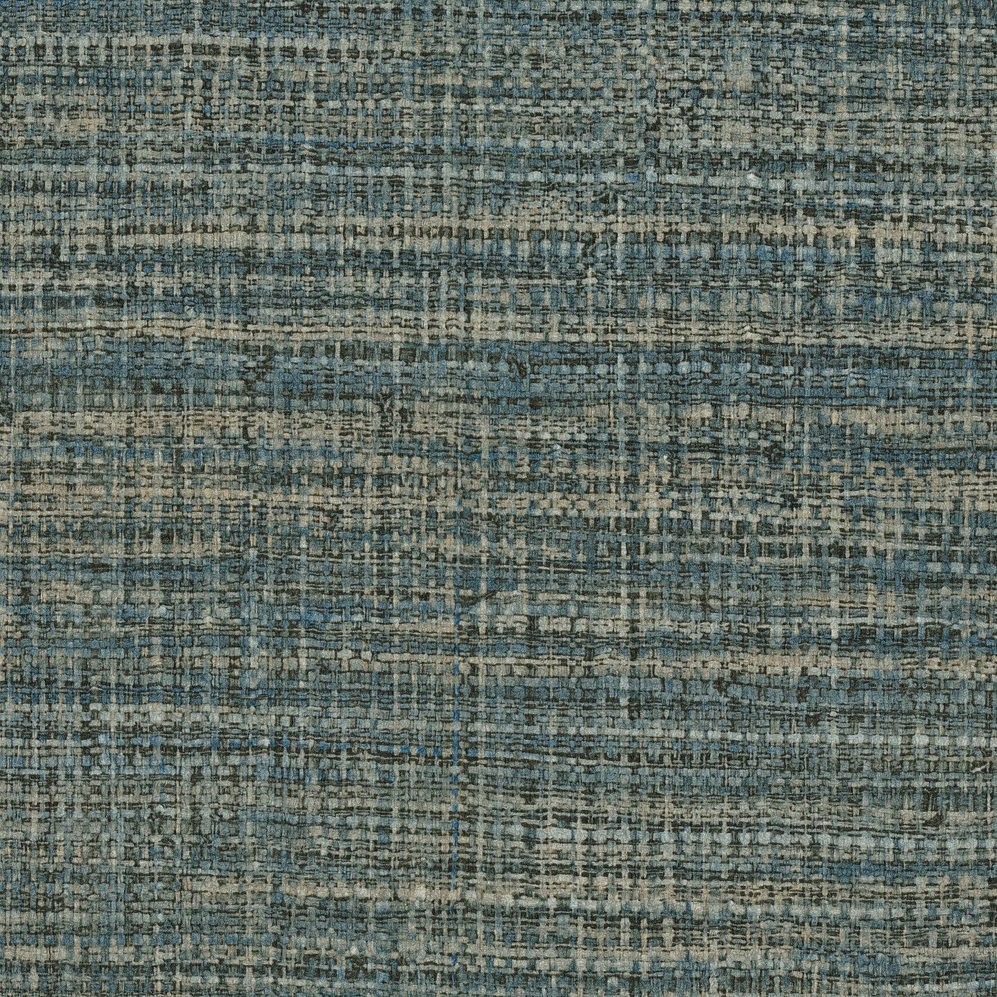 York Wallcoverings Signature Textures Resource Library Scotland Tweed Ocean Wallpaper Traditional Textures Blues   - SI24973