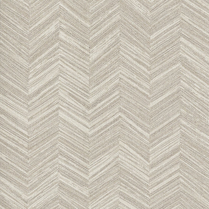 York Wallcoverings Signature Textures Resource Library Raised Chevron Light Grey Wallpaper Modern Chevron and Houndstooth Greys   - SI25360