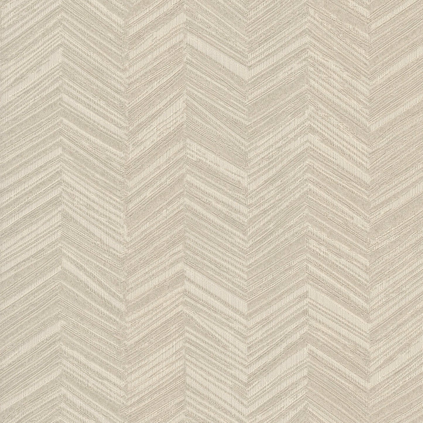 York Wallcoverings Signature Textures Resource Library Raised Chevron Beige Wallpaper Modern Chevron and Houndstooth Beiges   - SI25361