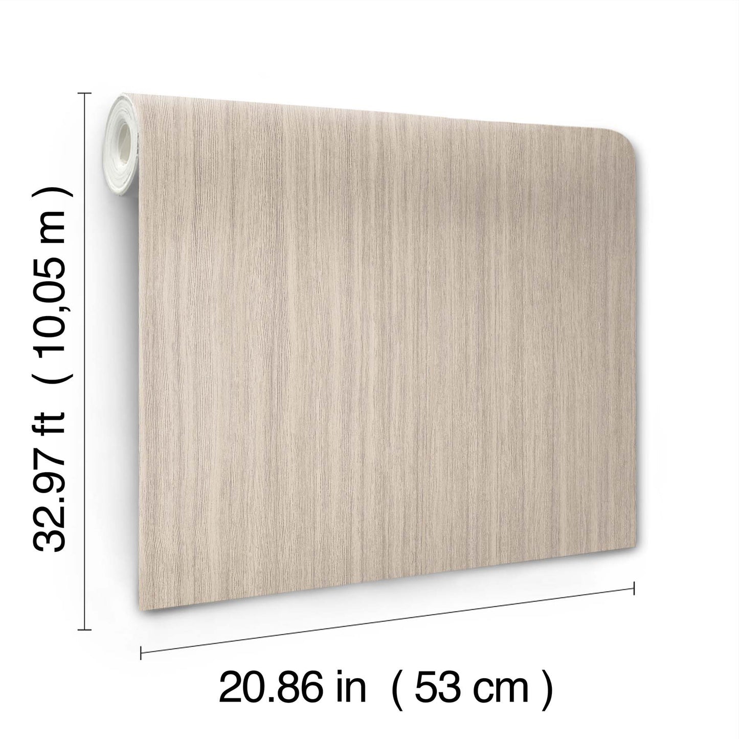 York Wallcoverings York Wallcoverings Wistman Stripe Almond Wallpaper Stripes Lodge Almond  Wallpaper - SI25711