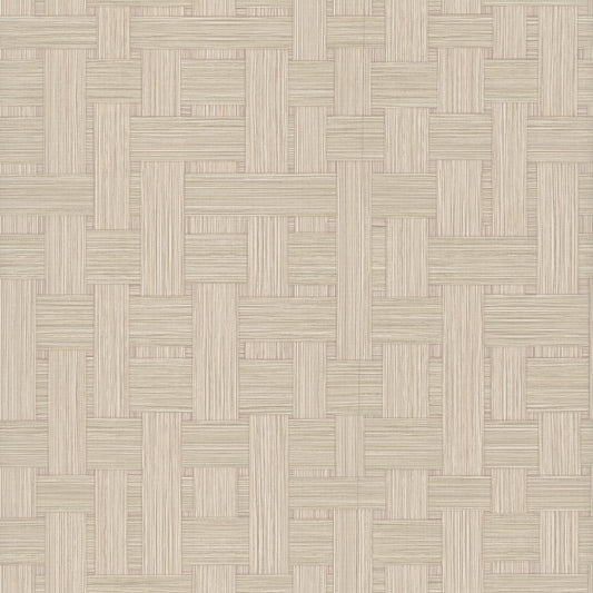 York Wallcoverings York Wallcoverings Basketry Wheat Wallpaper Weaves Modern Wheat  Wallpaper - SI25721