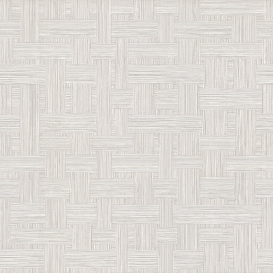 York Wallcoverings York Wallcoverings Basketry Warm Grey Wallpaper Weaves Modern Warm Grey  Wallpaper - SI25724