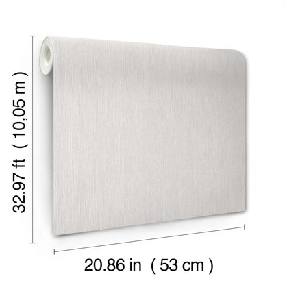 York Wallcoverings York Wallcoverings Lilah Warm Grey Wallpaper Weaves Traditional Warm Grey  Wallpaper - SI25774