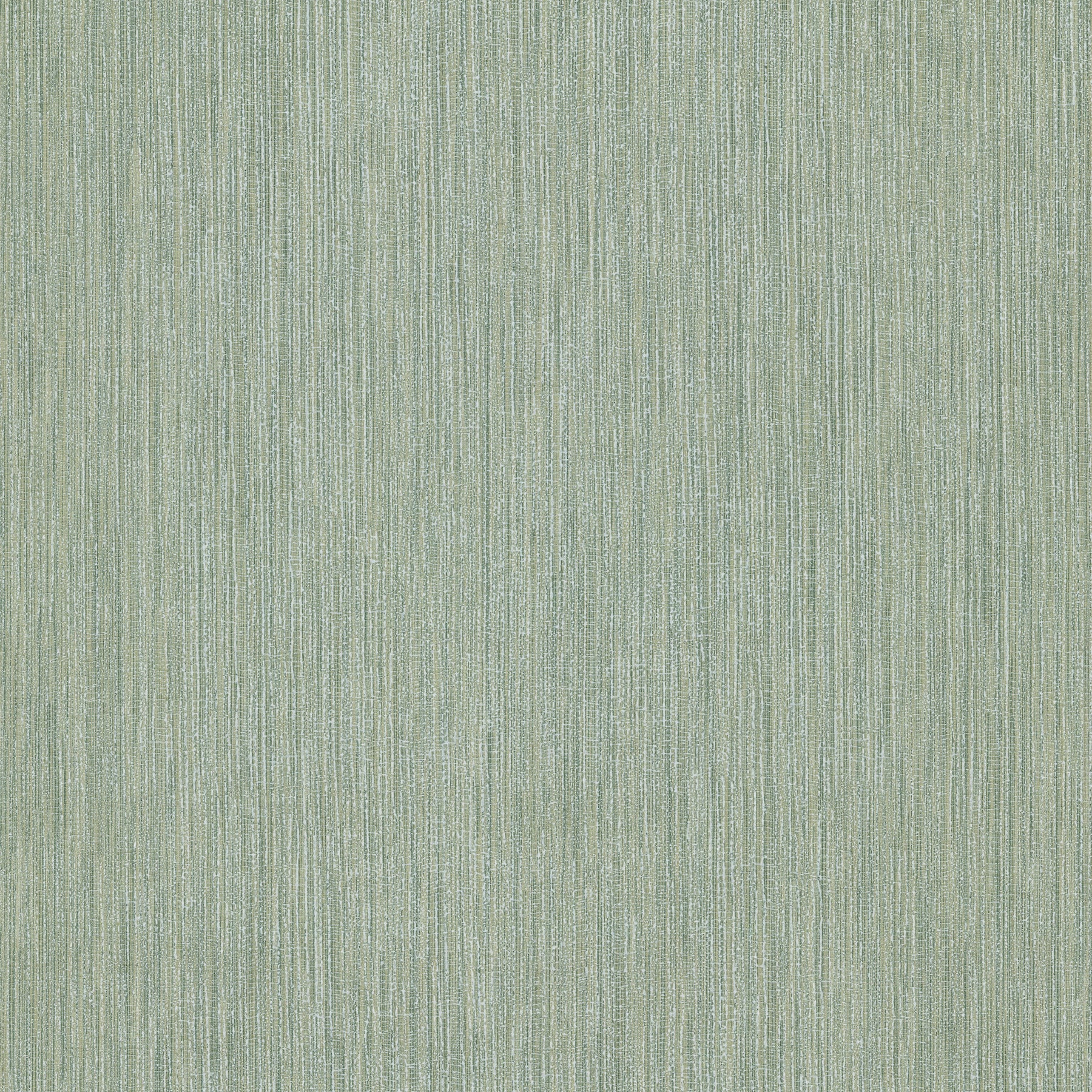Sage green textured fabric swatch with subtle vertical weaves and linen-like appearance.