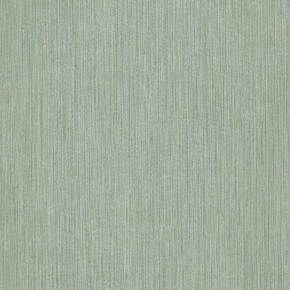 Sage green textured fabric swatch with subtle vertical weaves and linen-like appearance.