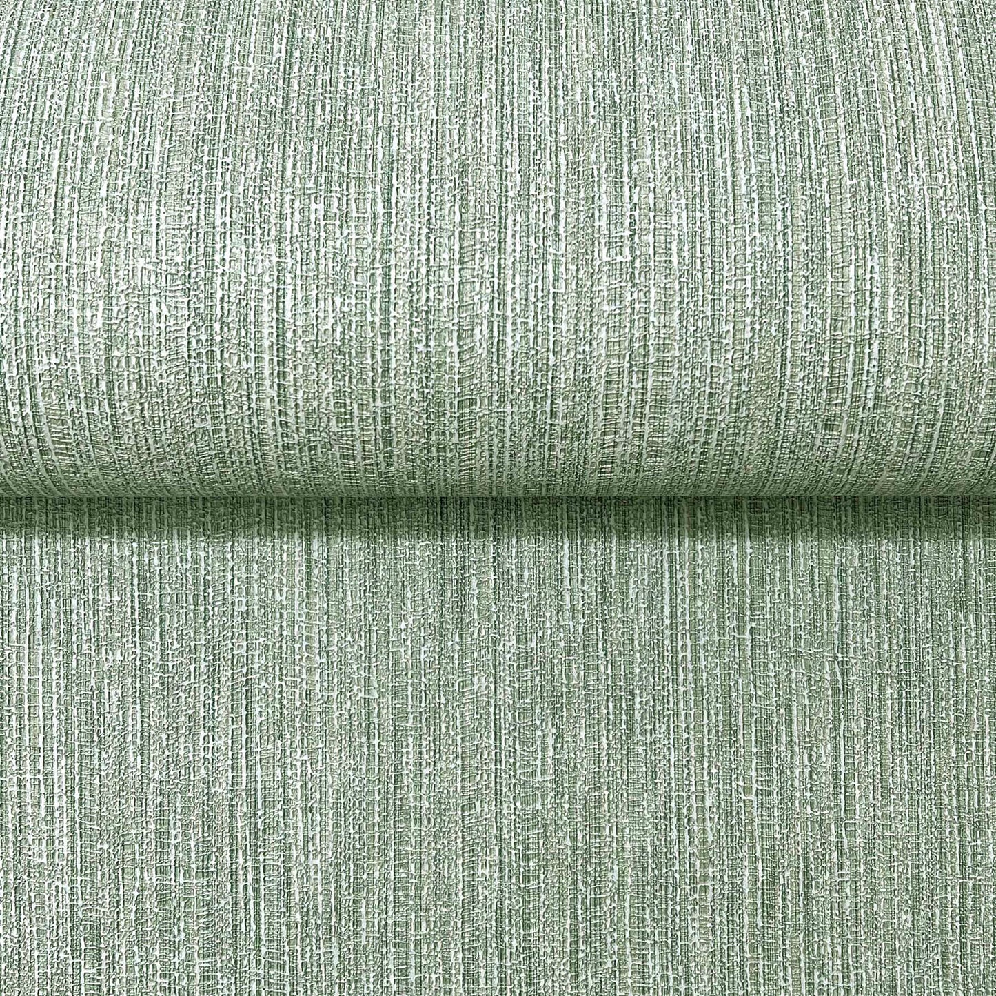Sea glass wallpaper with a washed ramie faux grasscloth texture.