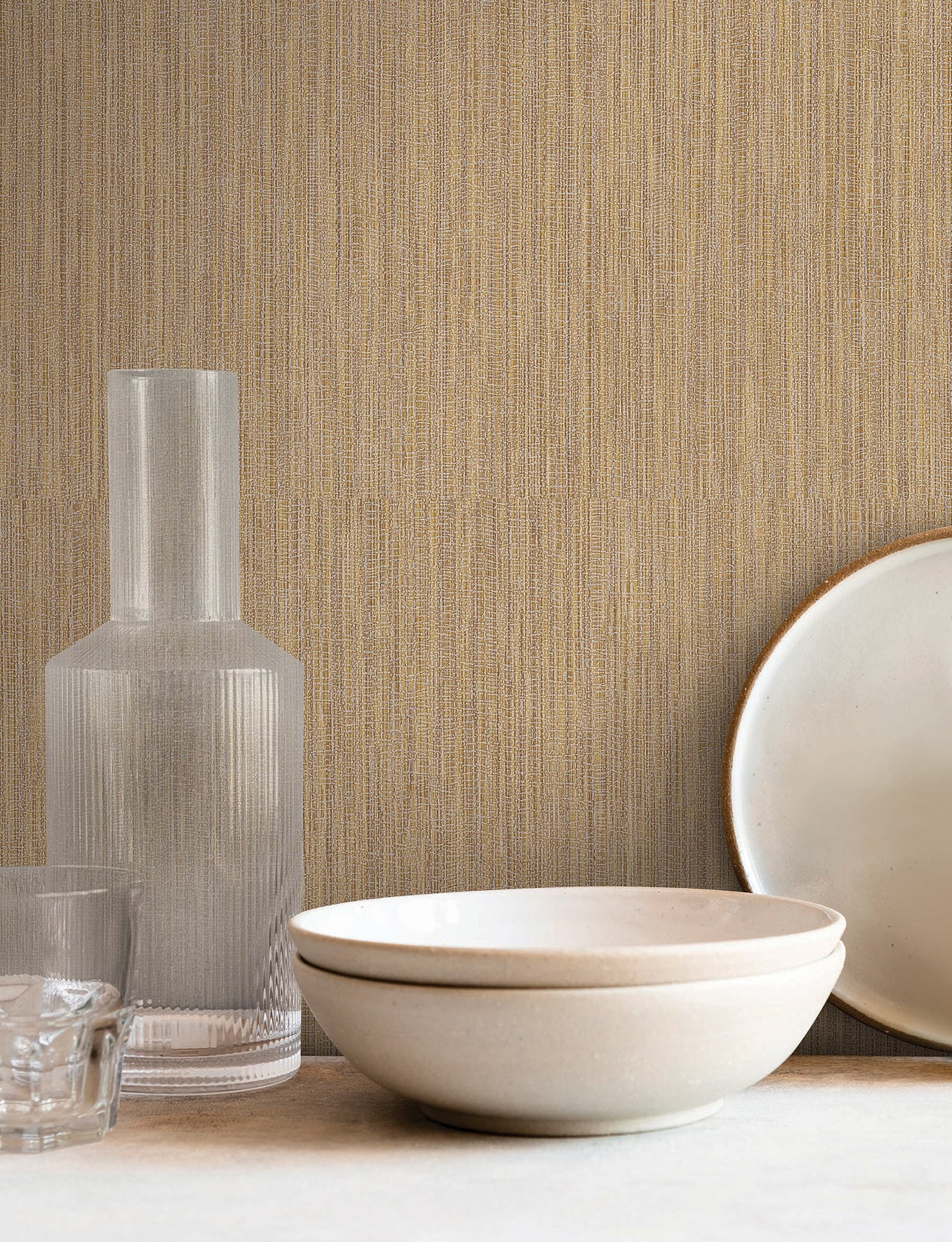 York Wallcoverings York Wallcoverings Washed Ramie Canyon Wallpaper Faux Grasscloth Lodge Canyon  Wallpaper - SI25855