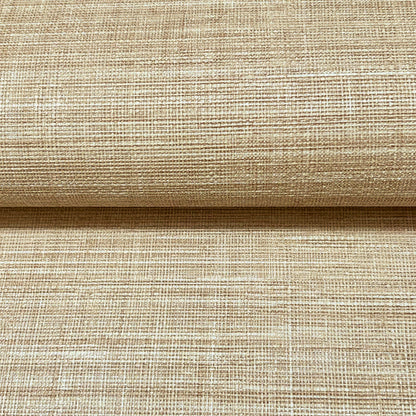 York Wallcoverings York Wallcoverings Lotus Silk Hazelnut Wallpaper Weaves Traditional Hazelnut  Wallpaper - SI25876