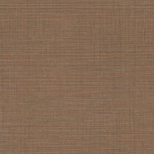 York Wallcoverings York Wallcoverings Lotus Silk Terra Cotta Wallpaper Weaves Traditional Terra Cotta  Wallpaper - SI25877