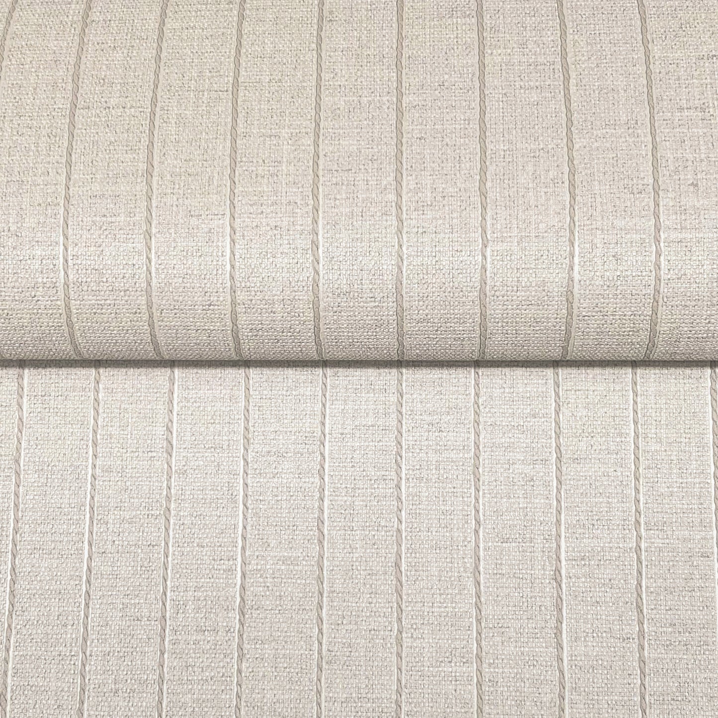 York Wallcoverings York Wallcoverings Cording Stripe Pearl Wallpaper Stripes Traditional Pearl  Wallpaper - SI26121