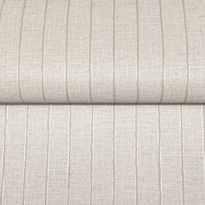 York Wallcoverings York Wallcoverings Cording Stripe Pearl Wallpaper Stripes Traditional Pearl  Wallpaper - SI26121