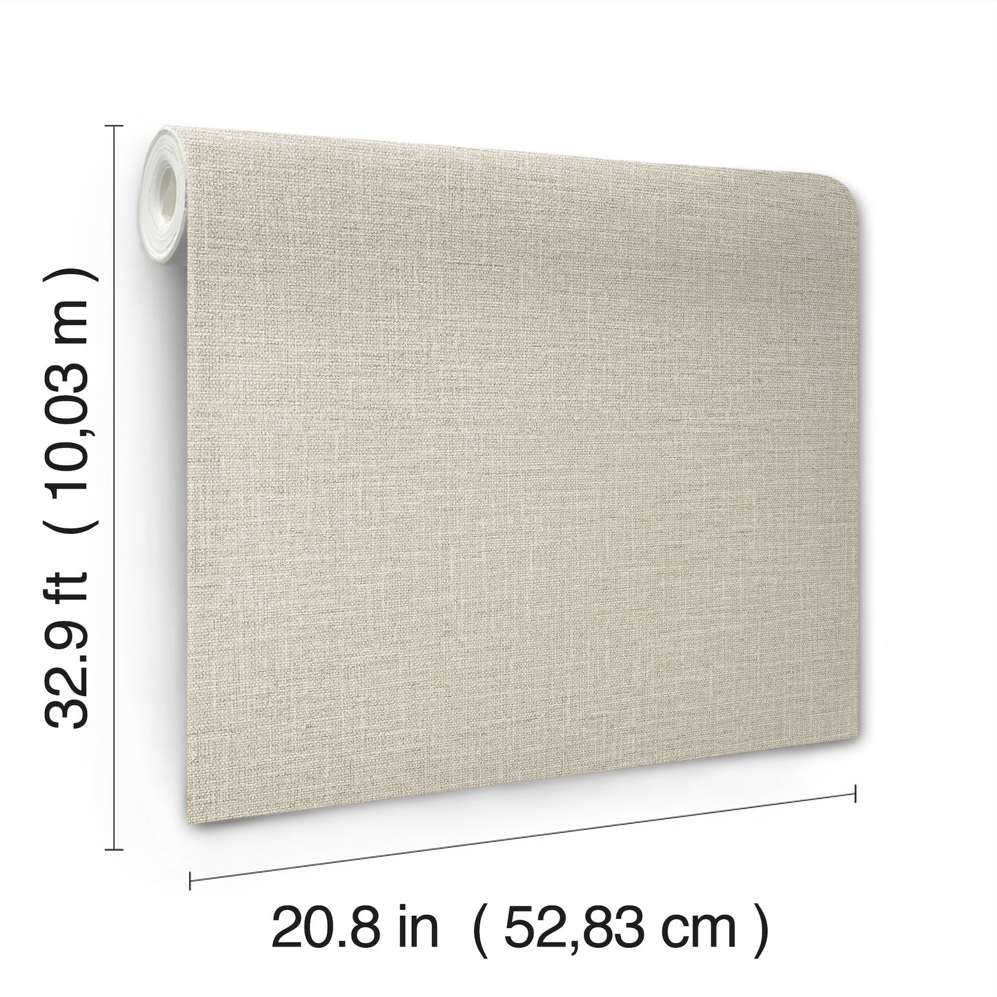 York Wallcoverings Signature Textures 3 Loom Warm Grey Wallpaper Traditional Weaves Greys   - SI26142