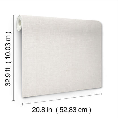 York Wallcoverings York Wallcoverings Loom White Wallpaper Weaves Traditional White  Wallpaper - SI26143