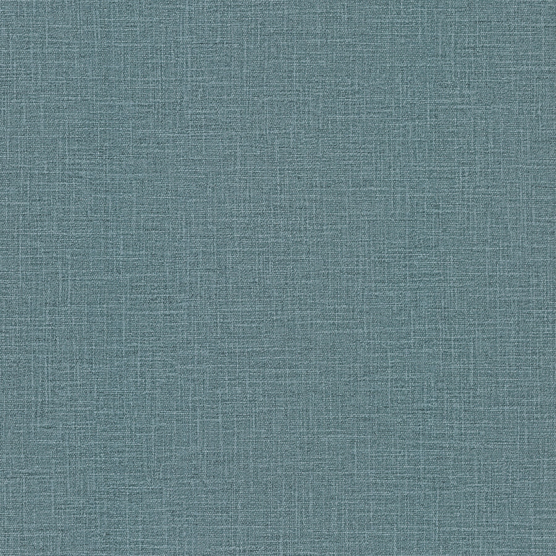 Blue-gray textured wallpaper swatch with crosshatch weave.