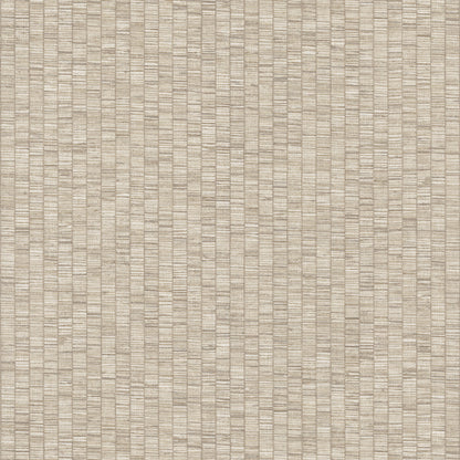 York Wallcoverings Montecito Lemuria Beige Wallpaper Transitional Stripes Beiges   - SI6571