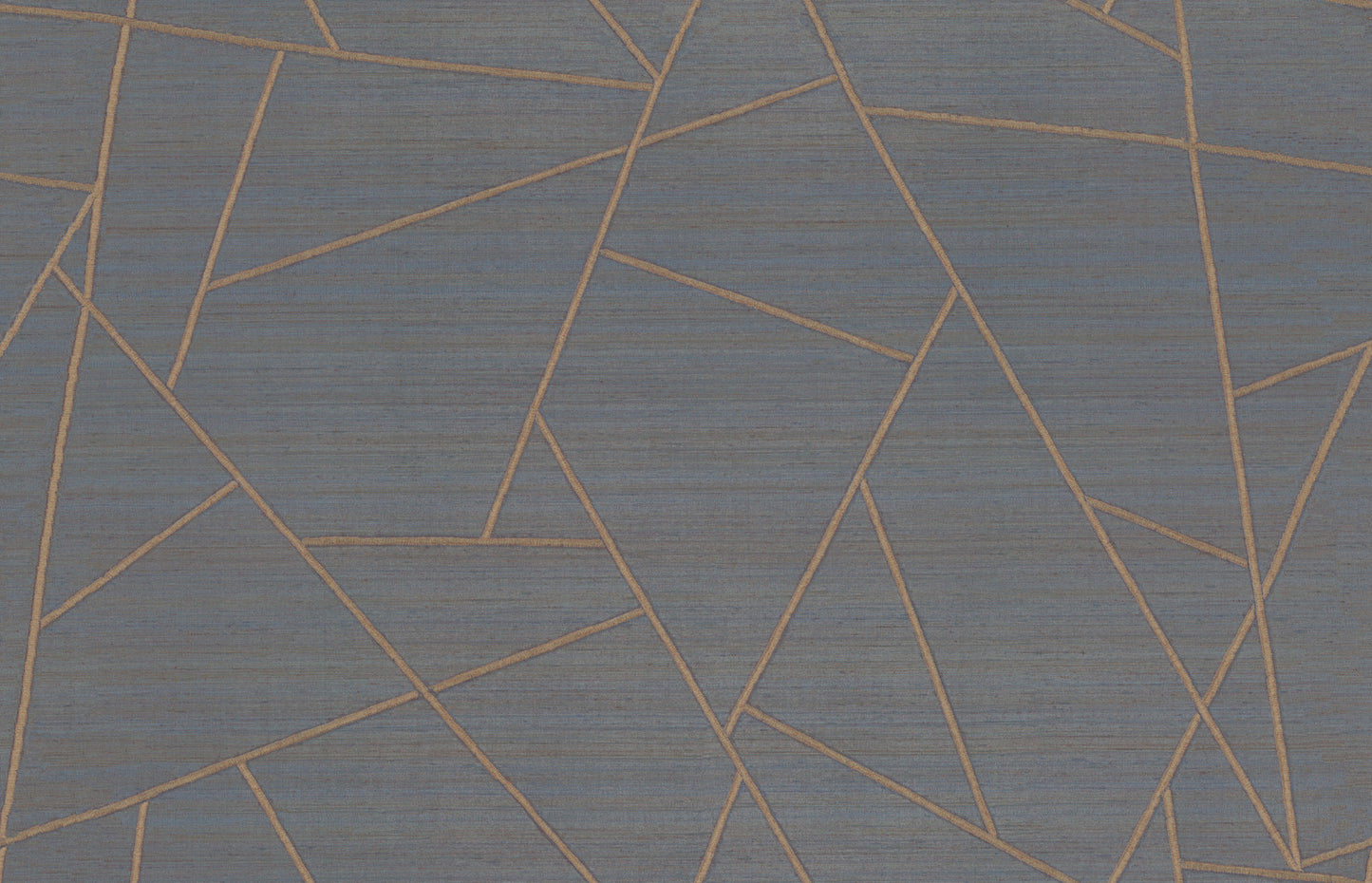 York Wallcoverings York Wallcoverings Lisle Sapphire Wallpaper Geometrics Glam Sapphire  Wallpaper - SI6820