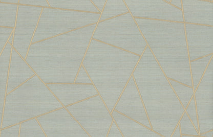 York Wallcoverings York Wallcoverings Lisle Lake Wallpaper Geometrics Glam Lake  Wallpaper - SI6821