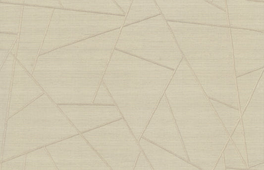 York Wallcoverings York Wallcoverings Lisle Toasted Almond Wallpaper Geometrics Glam Toasted Almond  Wallpaper - SI6822