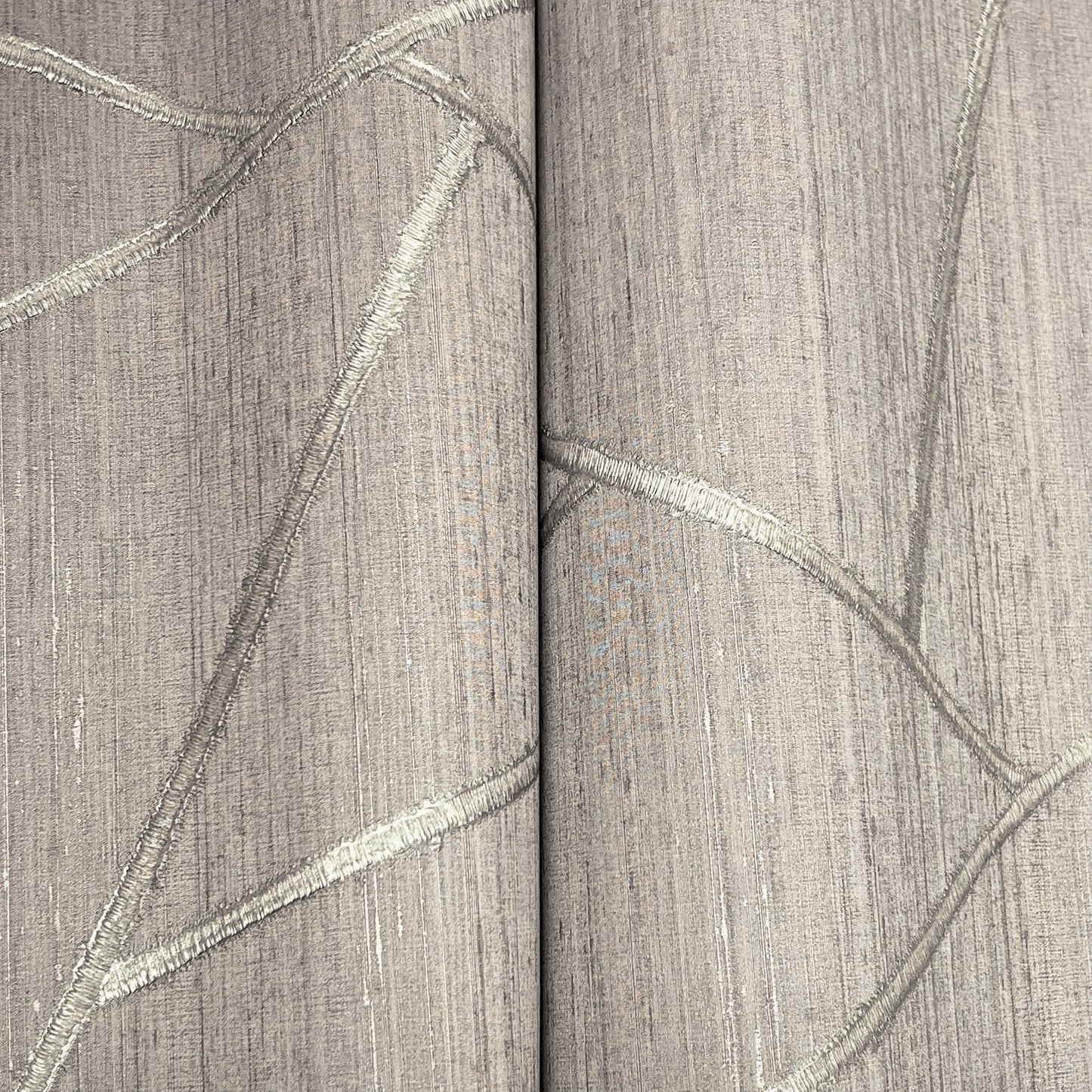 York Wallcoverings York Wallcoverings Lisle Smoke Wallpaper Geometrics Glam Smoke  Wallpaper - SI6824