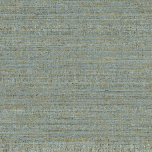 York Wallcoverings Signature Textures Resource Library Milano Silk Spa Wallpaper Traditional Solids Blues   - SI6841