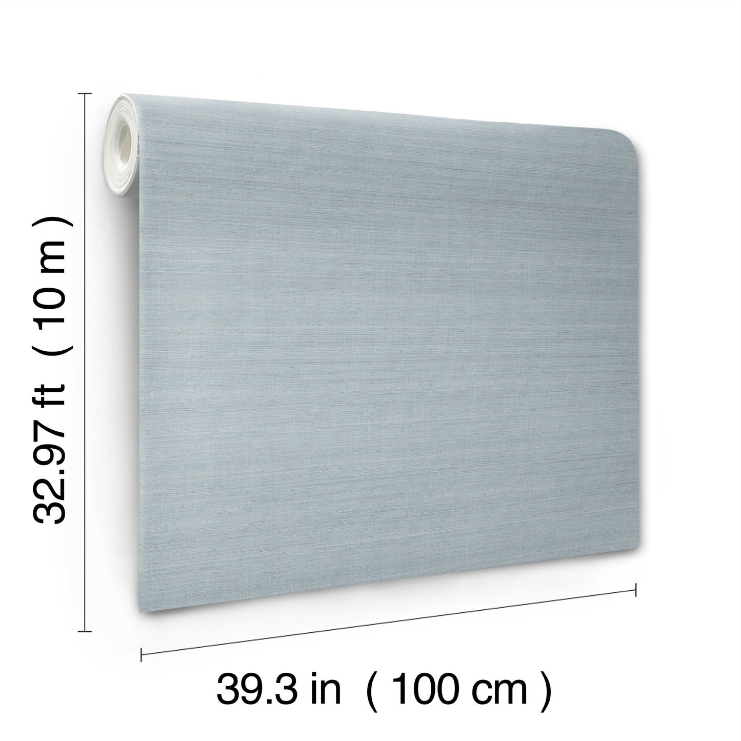 York Wallcoverings Signature Textures Resource Library Milano Silk Ocean Wallpaper Traditional Solids Blues   - SI6850