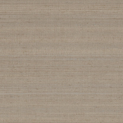 York Wallcoverings Signature Textures Resource Library Milano Silk Mushroom Wallpaper Traditional Solids Browns   - SI6852