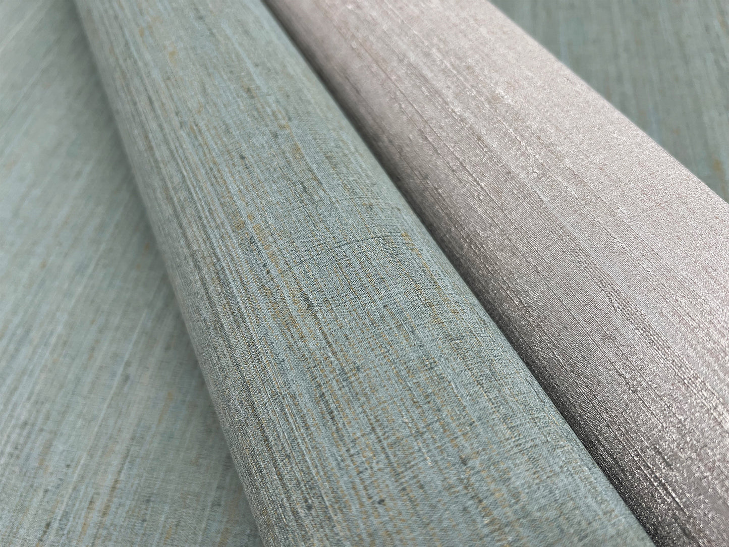 York Wallcoverings Montecito Milano Silk Opal Wallpaper Traditional Solids Metallics   - SI6860