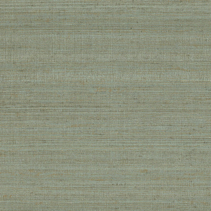 York Wallcoverings Montecito Milano Silk Emerald Wallpaper Traditional Solids Blues   - SI6862