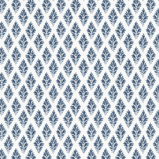 STOUT TEXTILES  MULTIPURPOSE,PRINT TRADITIONAL, FLORAL BLUE/WHITE   - SIER-1