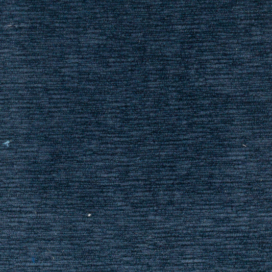 STOUT TEXTILES  UPHOLSTERY,CHENILLE TRADITIONAL, SOLID INDIGO,INK   - SILE-1