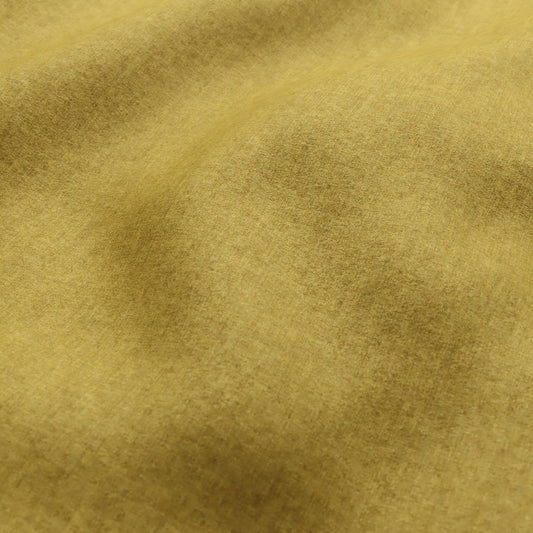 JF Fabrics FibreGuard SILKEN 16 Fabric Contemporary, Plain Yellow  Velvet - 8071916 J9371