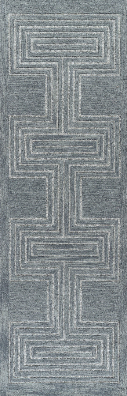 Momeni Rugs   Simba 5'X8'    - SIMBASIM-3BLU5080