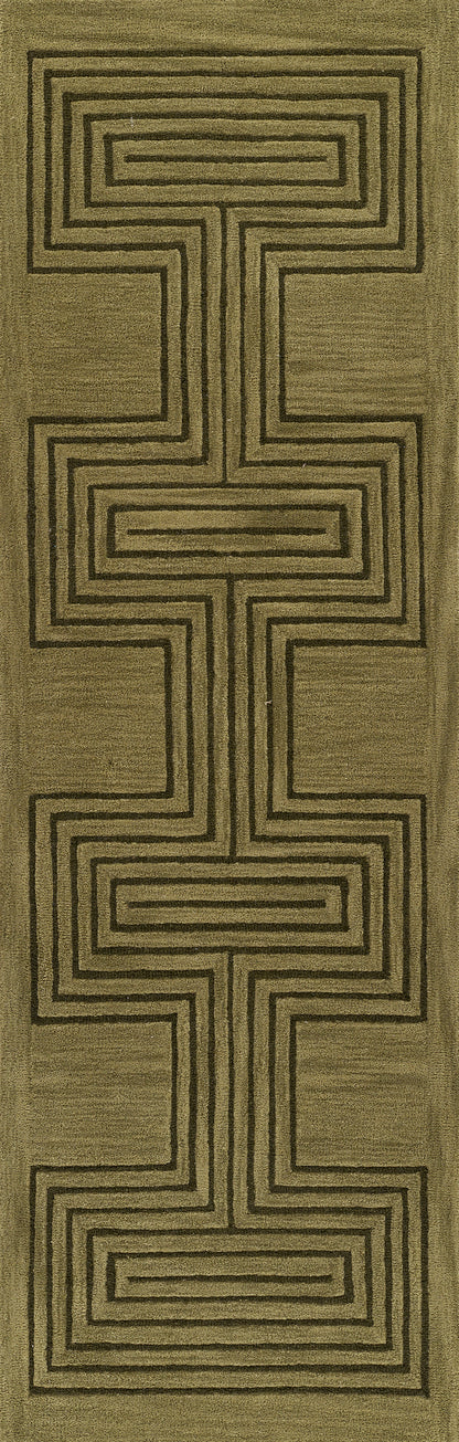 Momeni Rugs   Simba 5'X8'    - SIMBASIM-3GRN5080