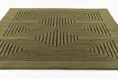 Momeni Rugs   Simba 4'X6'    - SIMBASIM-3GRN3656