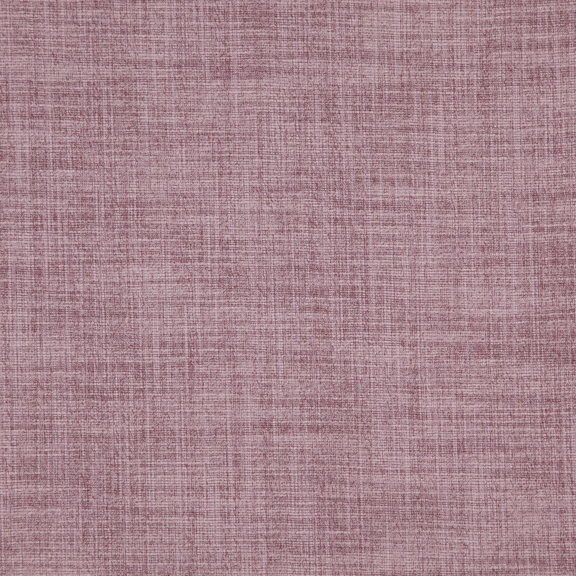 Pink linen-like woven fabric close-up with subtle crosshatch texture.