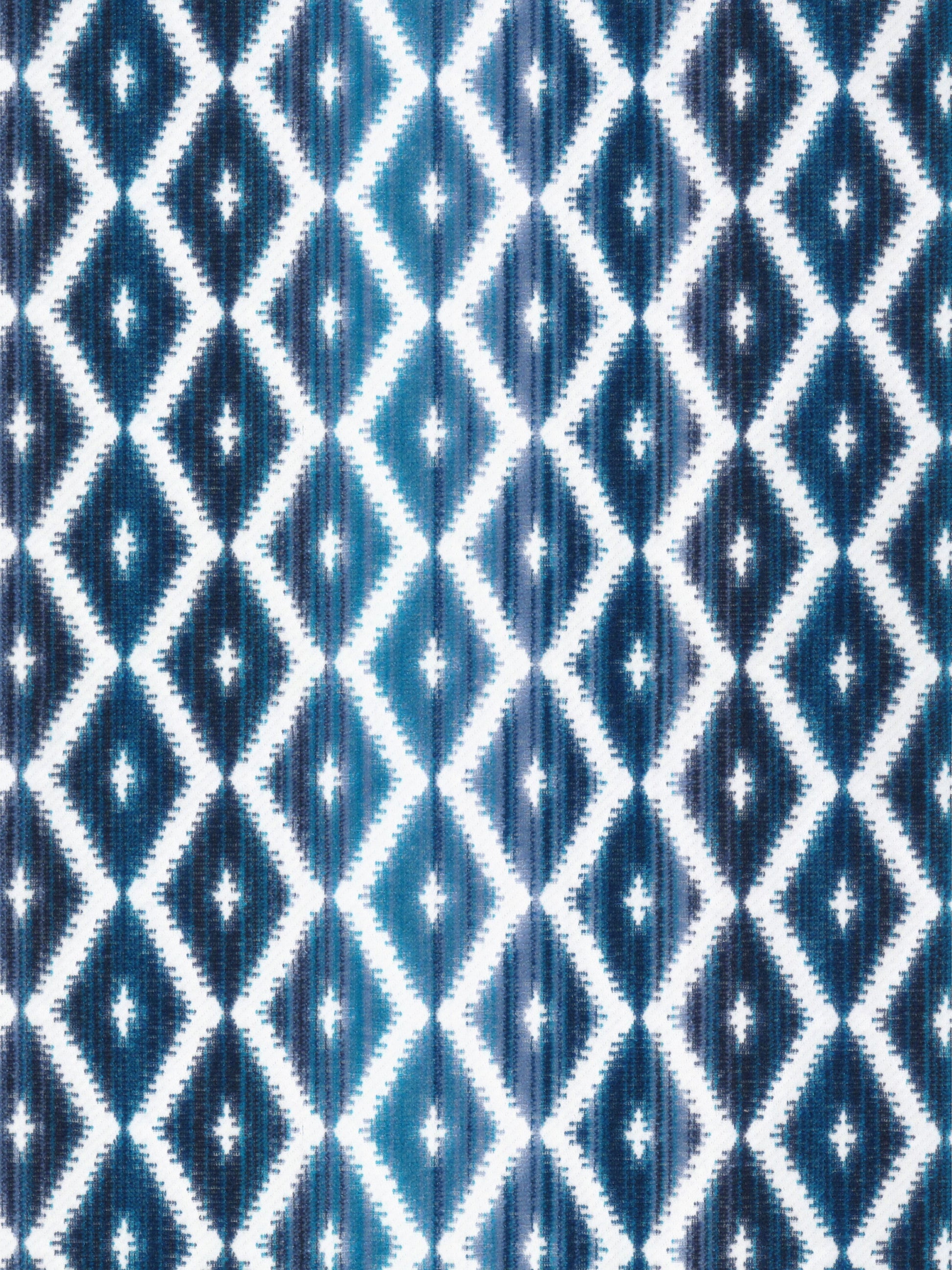 SCALAMANDRE  DIAMANTINA FABRIC BLUE MARINE   - SI 00041316