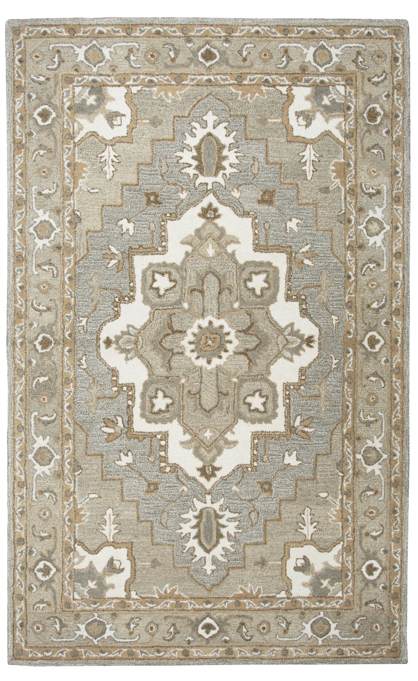 Traditional rug, 10' x 13'.