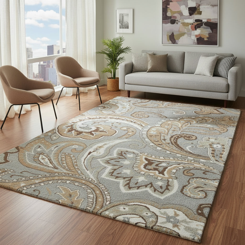 Rug, 8' x 10'.