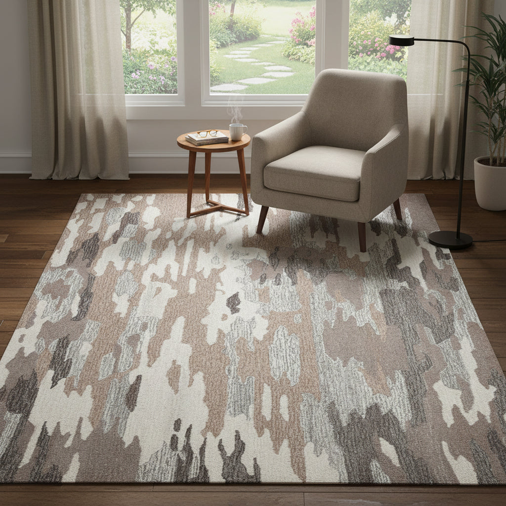 Contemporary rug, 10' x 13'.