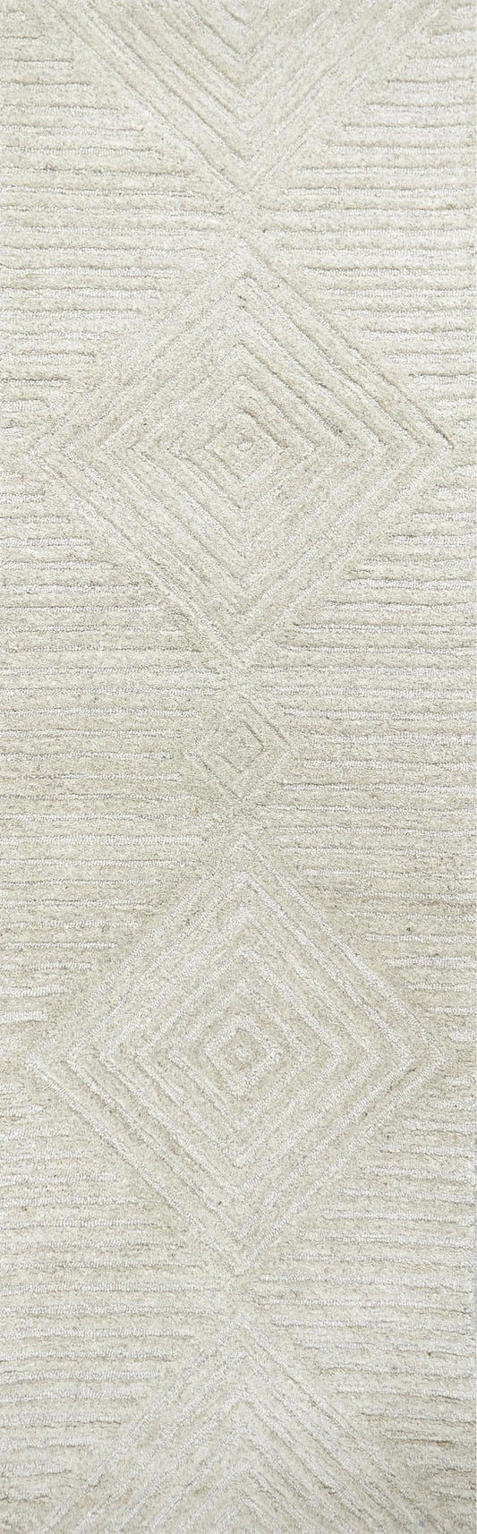 Contemporary rug runner 2' x 8'.